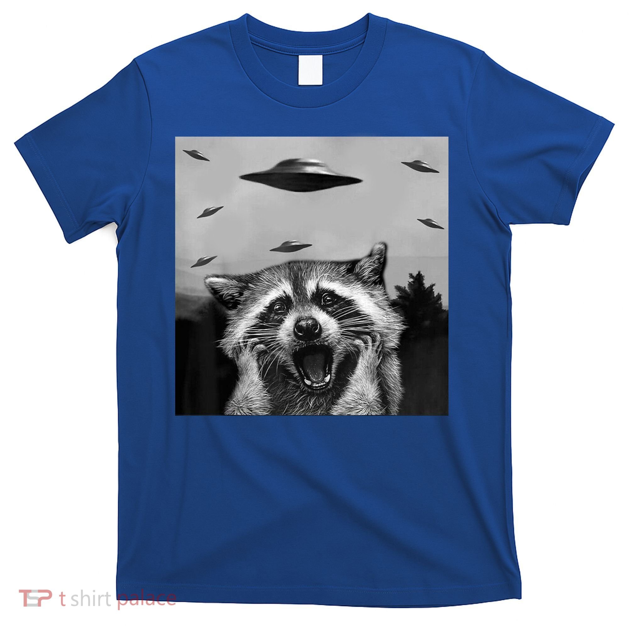 Alien Ufo Raccoon T-Shirt