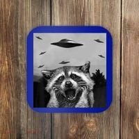 Alien Ufo Raccoon Coaster thumb 0