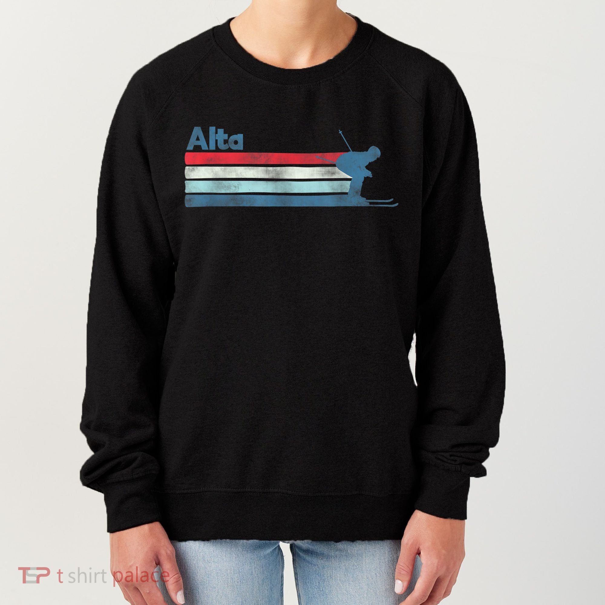 Alta Utah Retro Ski Women's Sweatshirt
