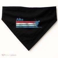 Alta Utah Retro Ski USA-Made Doggie Bandana thumb 0