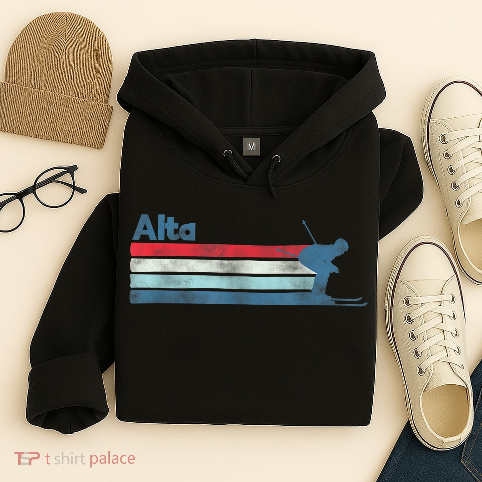 Alta Utah Retro Ski Hoodie