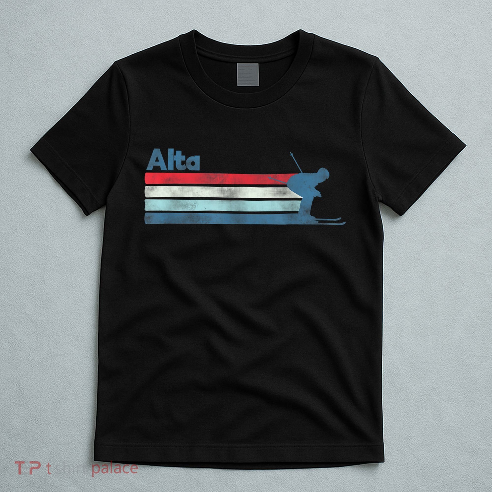 Alta Utah Retro Ski T-Shirt