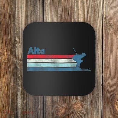 Alta Utah Retro Ski Coaster