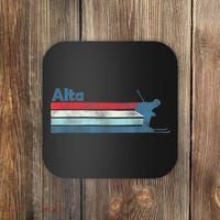 Alta Utah Retro Ski Coaster thumb 0