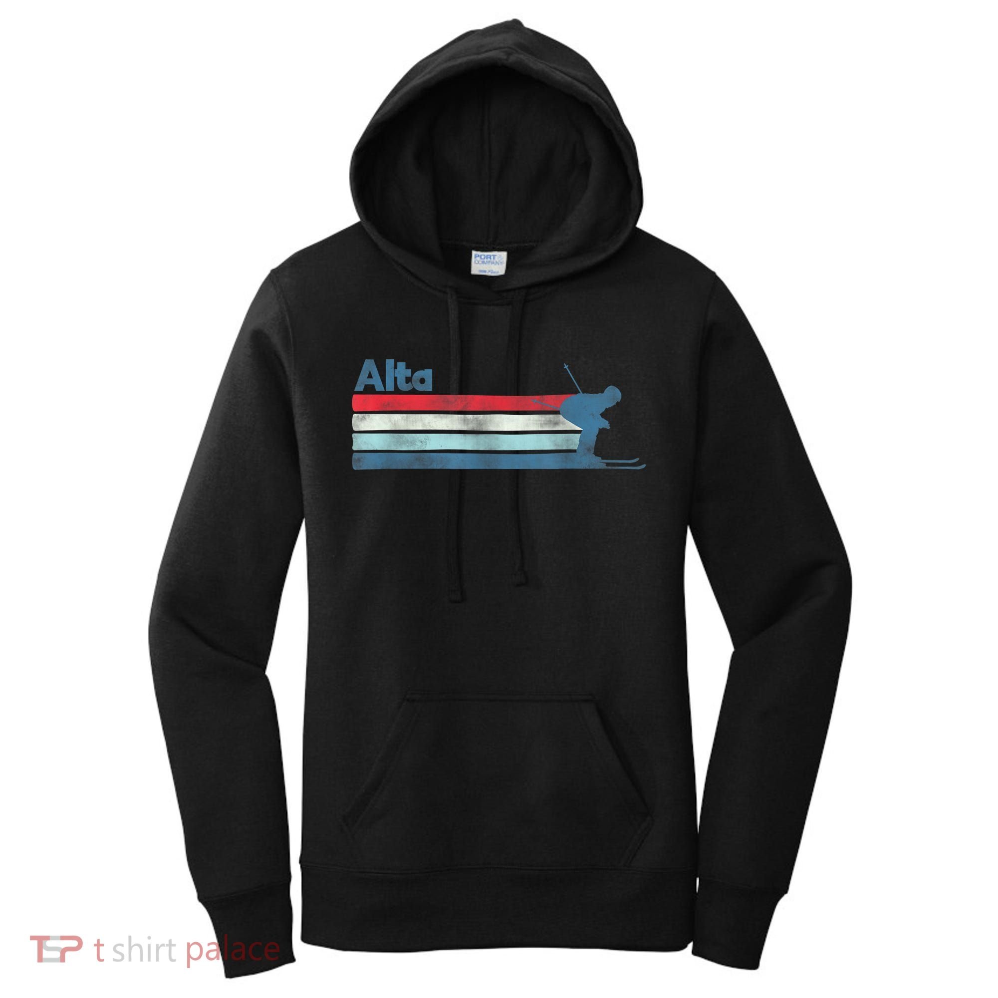 Alta Utah Retro Ski Women's Hoodie