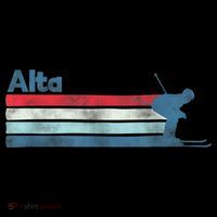 Alta Utah Retro Ski Women's Hoodie thumb 2