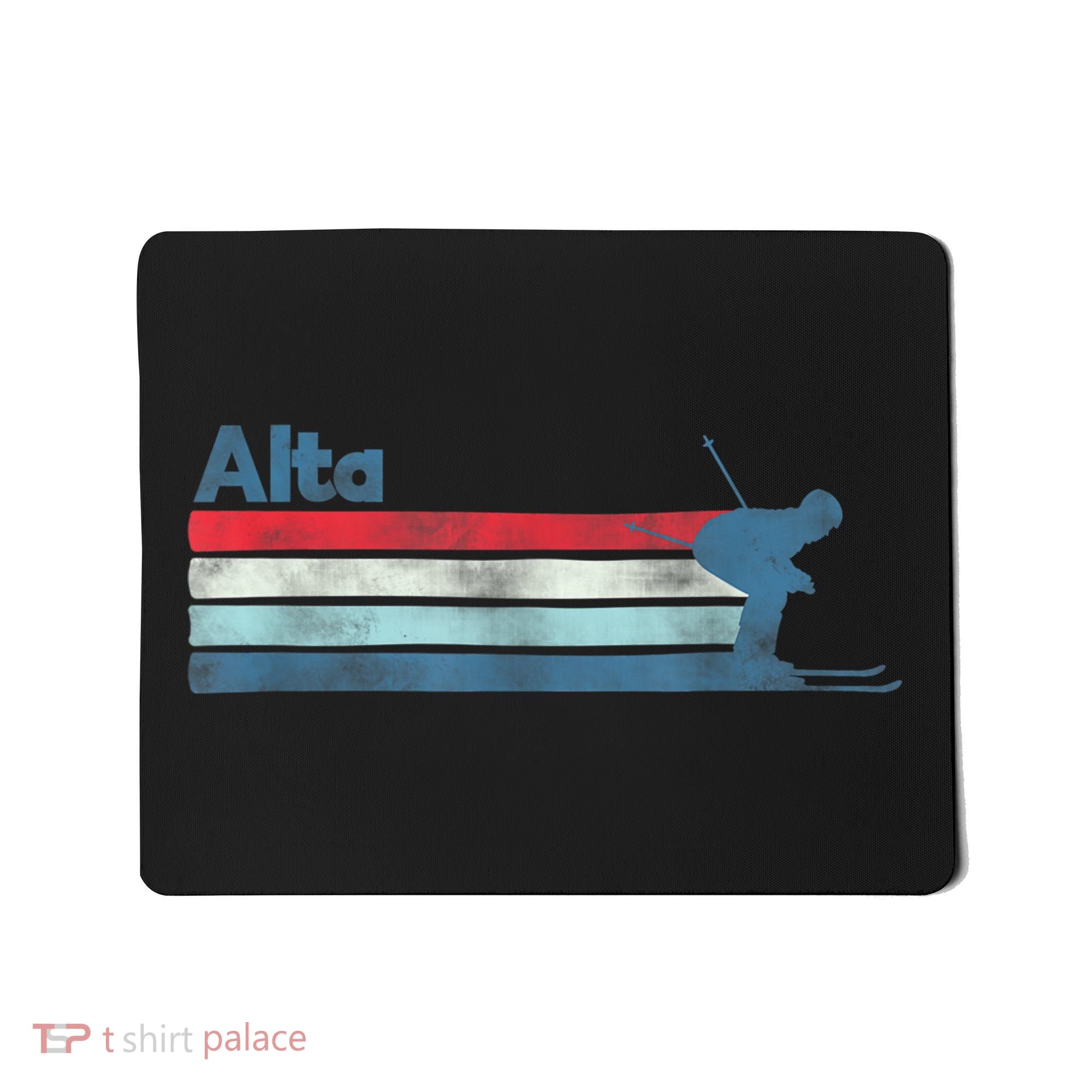 Alta Utah Retro Ski Mousepad