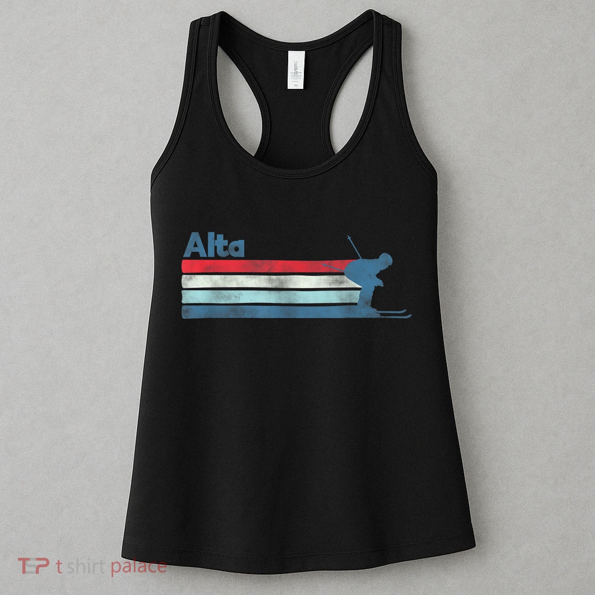 Alta Utah Retro Ski Women's Tank Top