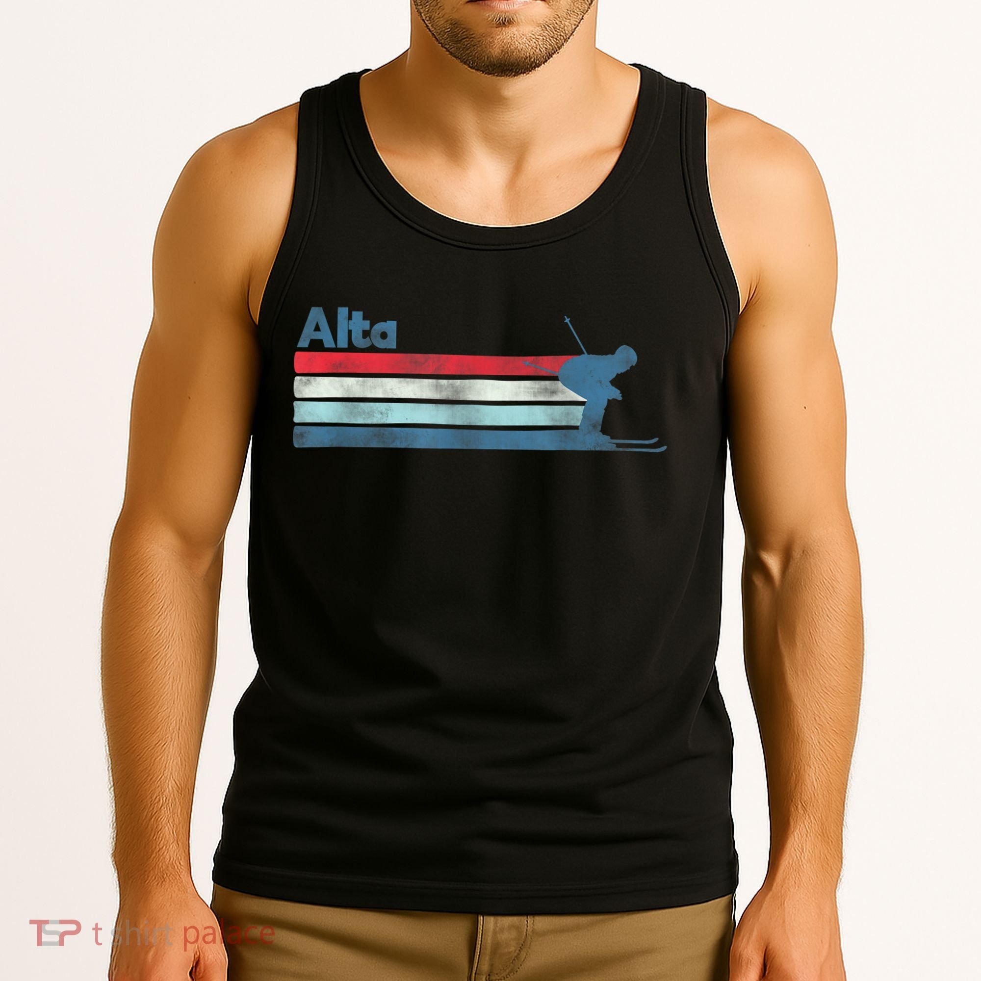 Alta Utah Retro Ski Tank Top