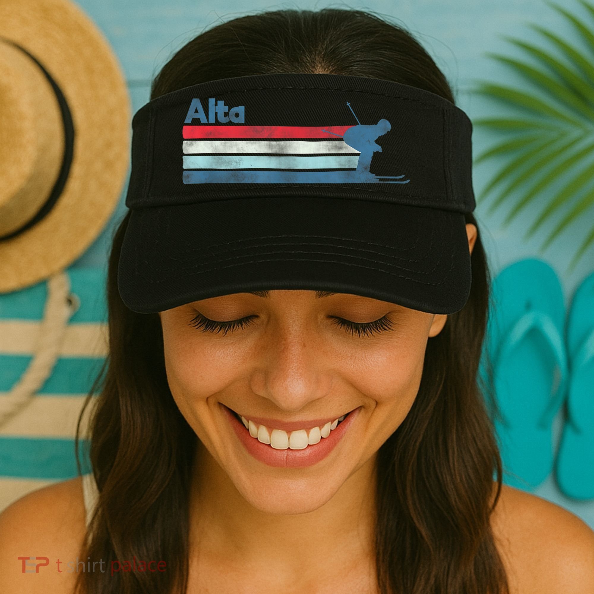 Alta Utah Retro Ski Visor