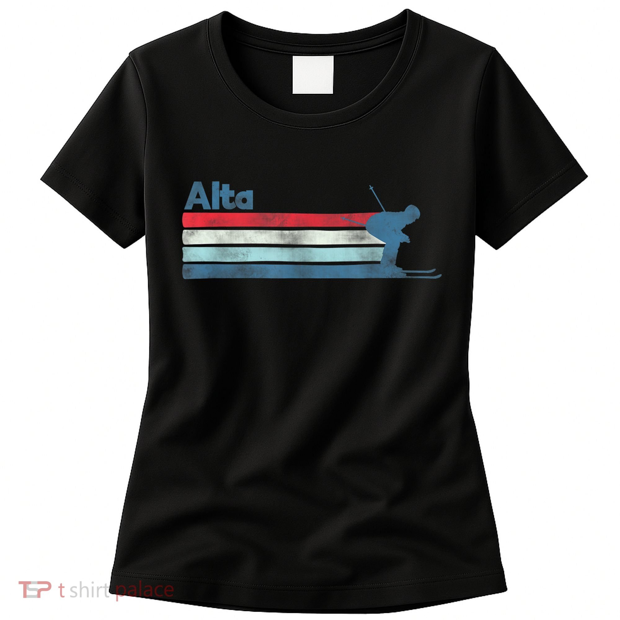 Alta Utah Retro Ski Women's T-Shirt