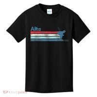 Alta Utah Retro Ski Kids T-Shirt thumb 0