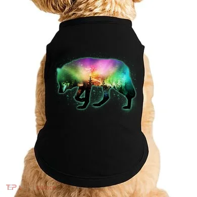 Aurora Borealis Wolf Wilderness Doggie Tank