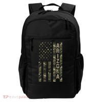 Arizona United States Distressed Camo W Us Flag Backpack thumb 0