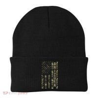 Arizona United States Distressed Camo W Us Flag Beanie thumb 0