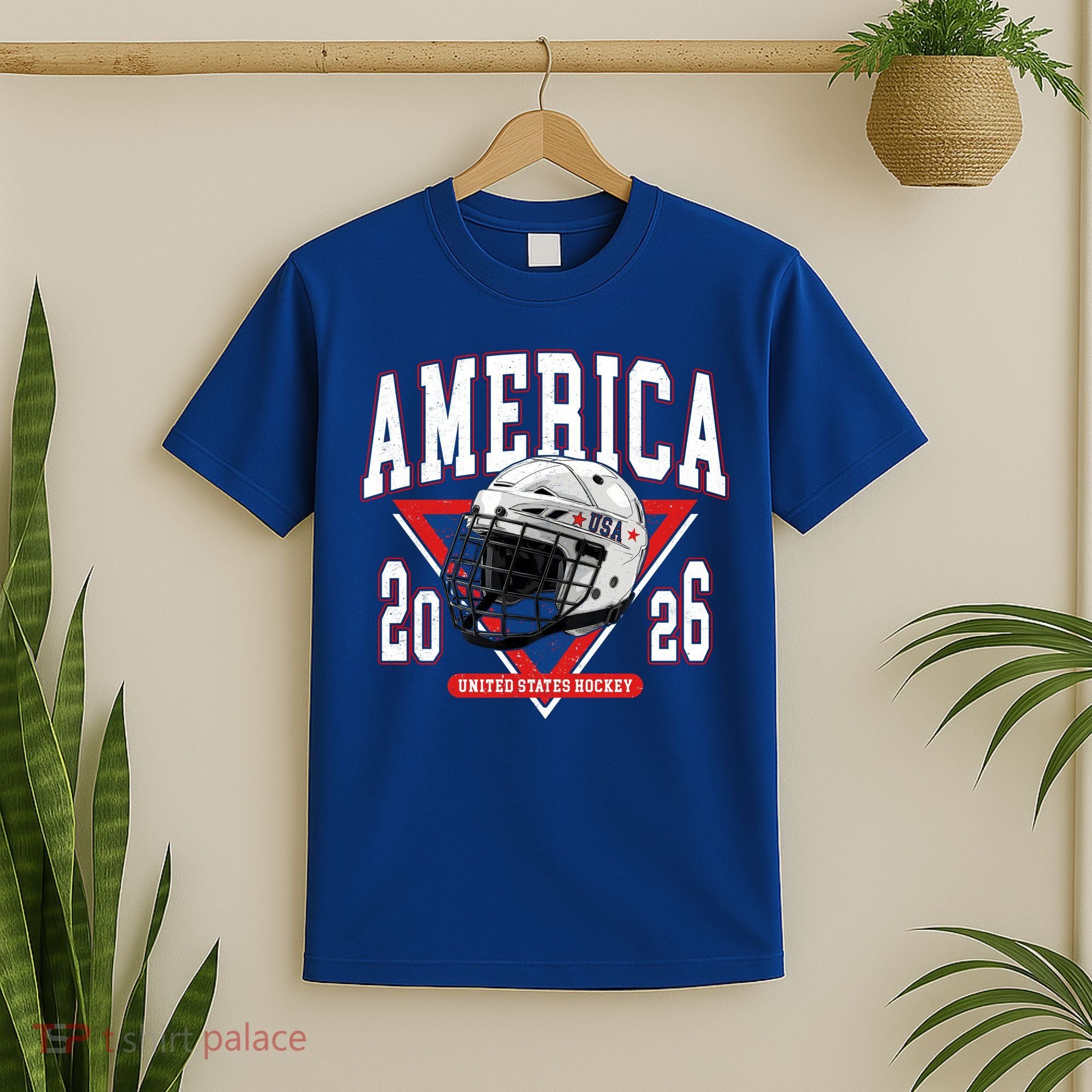 America United States Hockey Champions 2026 USA T-Shirt