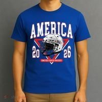 America United States Hockey Champions 2026 USA T-Shirt thumb 3
