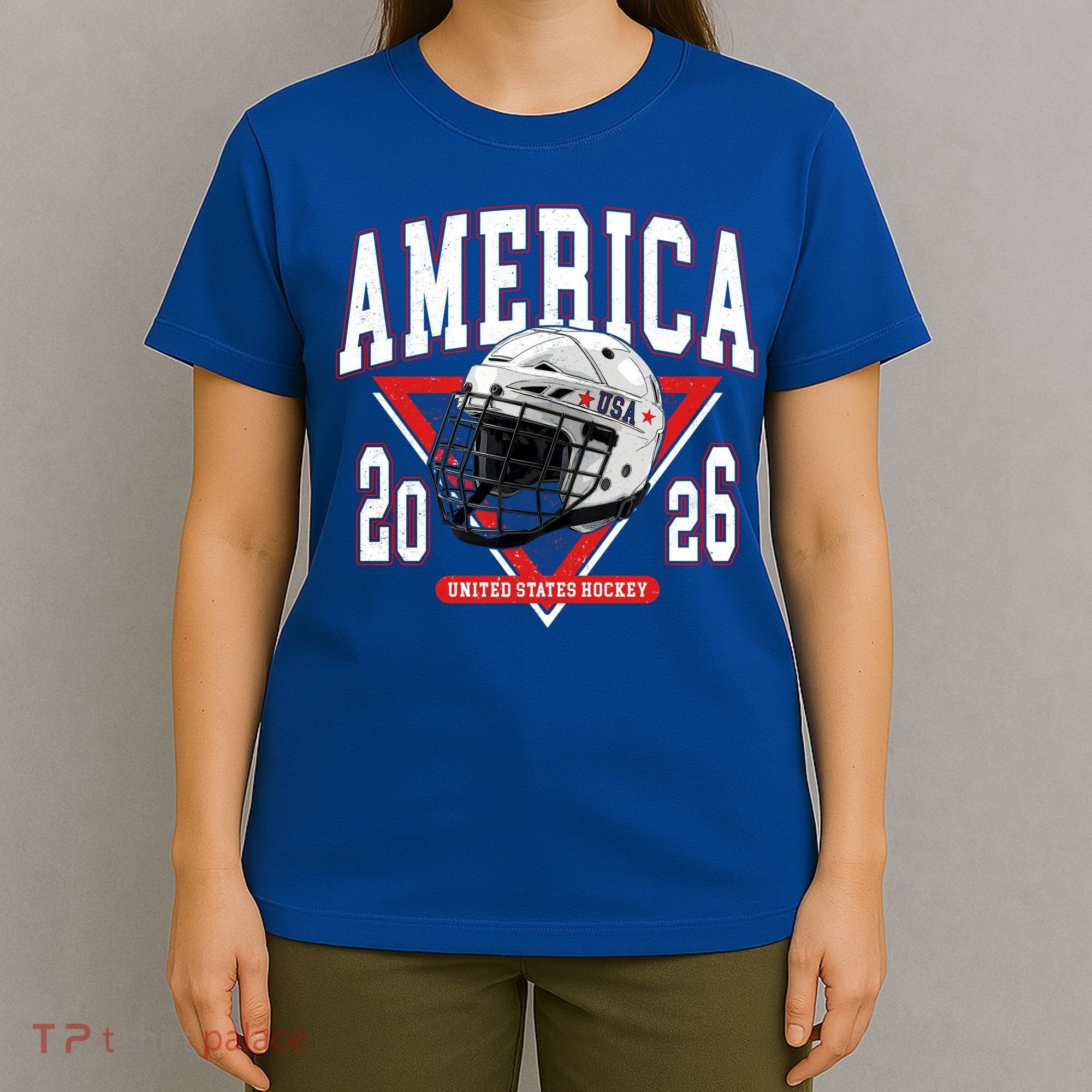 America United States Hockey Champions 2026 USA T-Shirt