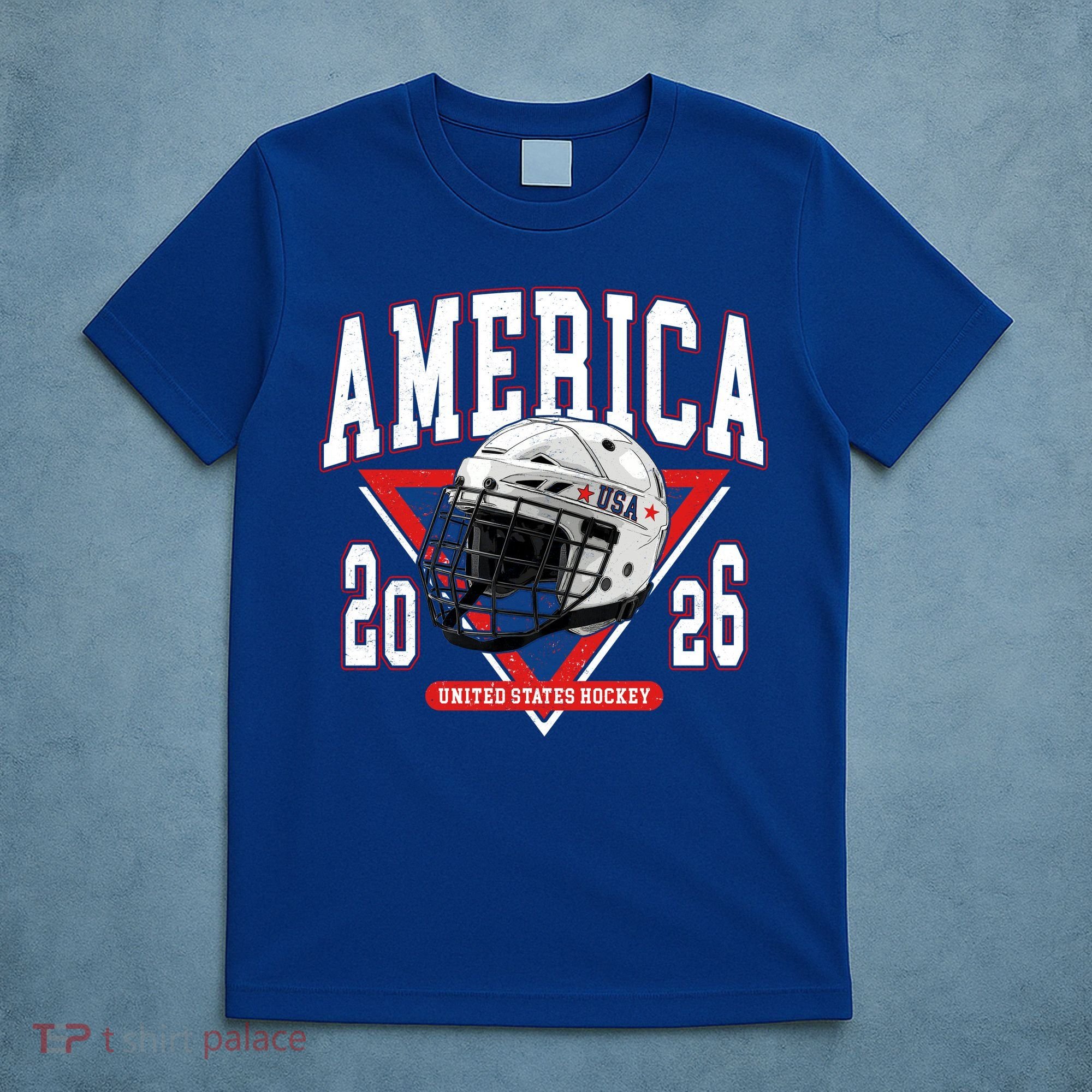 America United States Hockey Champions 2026 USA T-Shirt