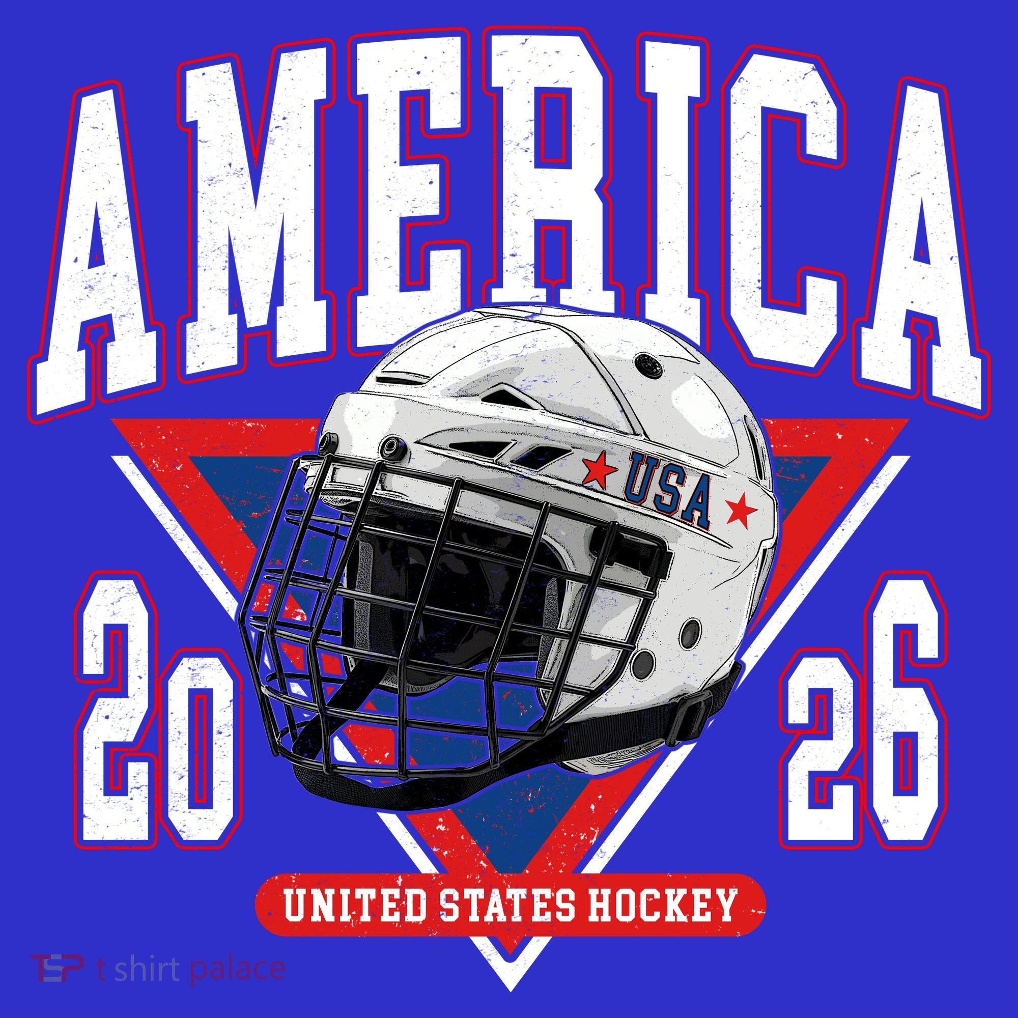America United States Hockey Champions 2026 USA T-Shirt
