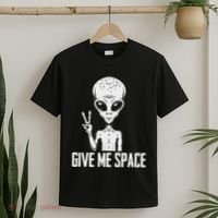 Alien Ufo Space Ship Extraterrestrial Give Me Space T-Shirt thumb 2