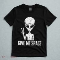 Alien Ufo Space Ship Extraterrestrial Give Me Space T-Shirt thumb 5