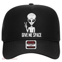 Alien Ufo Space Ship Extraterrestrial Give Me Space Hat thumb 0