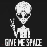 Alien Ufo Space Ship Extraterrestrial Give Me Space Visor thumb 3