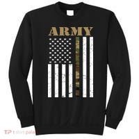 Army United States Thin Camo Line Flag Front And Back Sweatshirt thumb 0