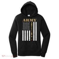 Army United States Thin Camo Line Flag Front And Back Women's Hoodie thumb 0