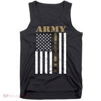 Army United States Thin Camo Line Flag Front And Back Tank Top thumb 0