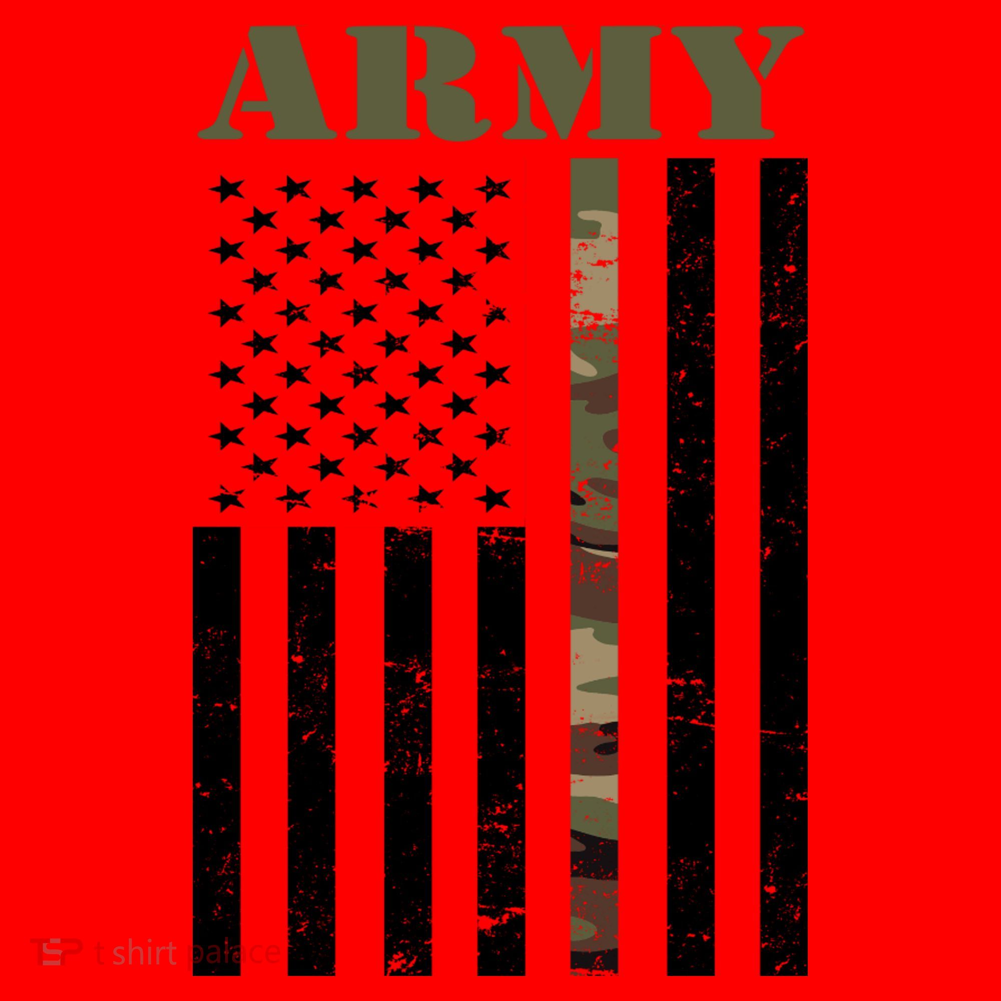Army United States Thin Camo Line Flag Front And Back Santa Hat