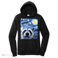 Alien Ufo Starry Night Racoon Women's Hoodie thumb 0