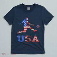 America USA Soccer Player American USA America Flag T-Shirt thumb 5