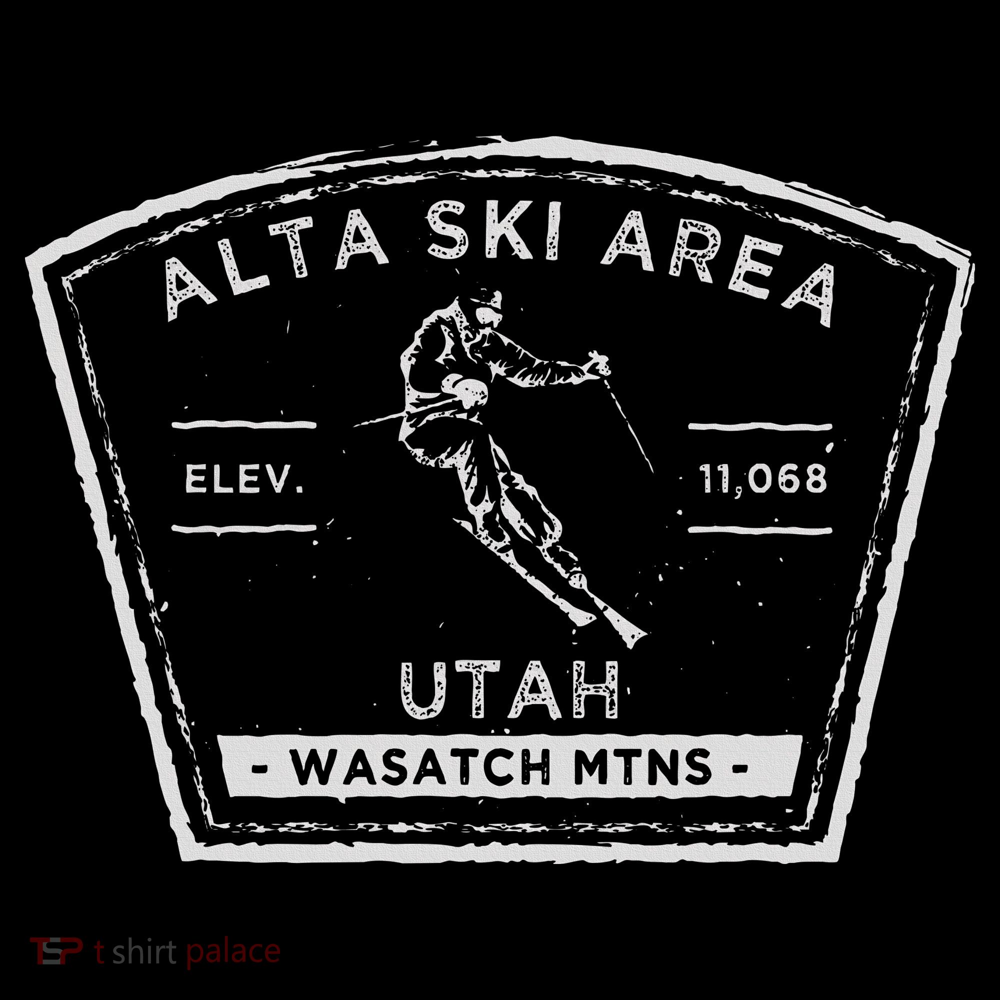 Alta Utah Snow Skiing Sweatshirt