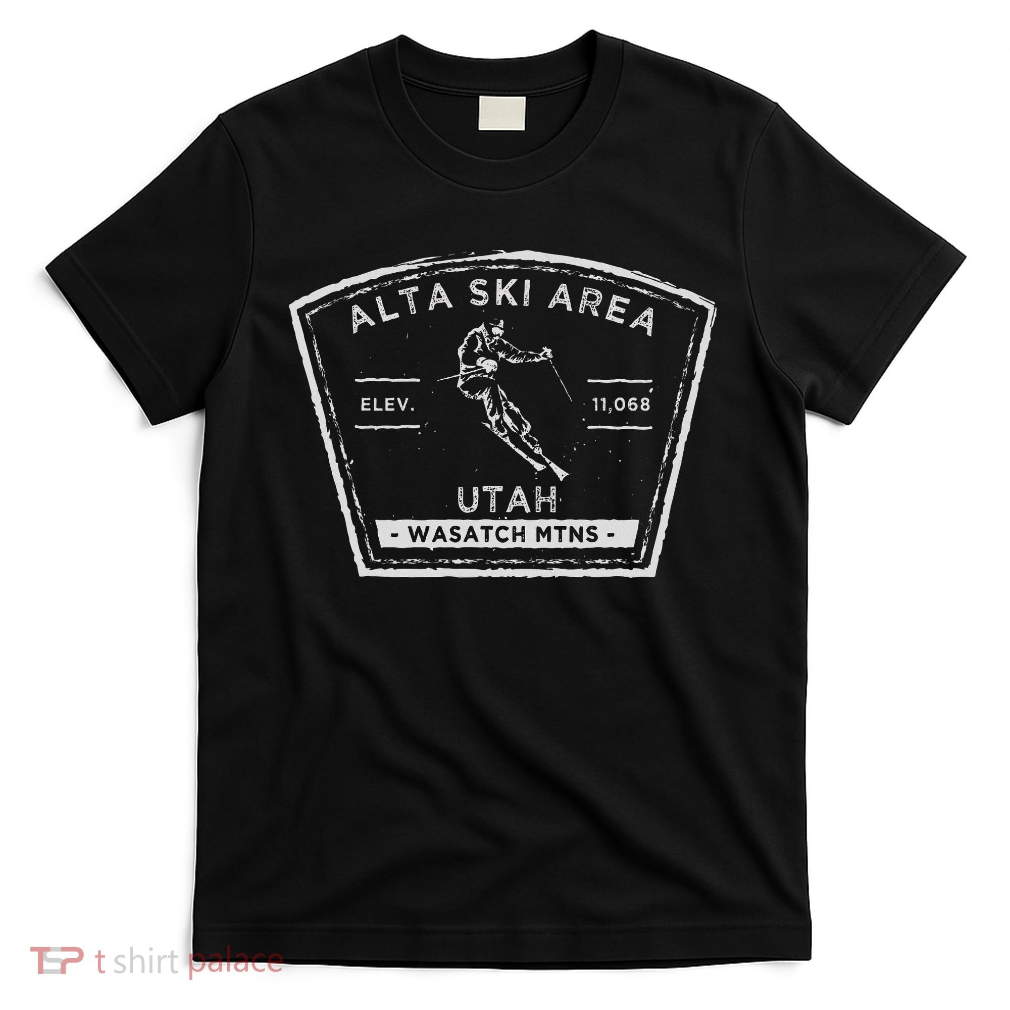 Alta Utah Snow Skiing T-Shirt