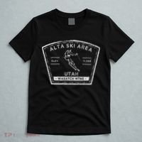 Alta Utah Snow Skiing T-Shirt thumb 5