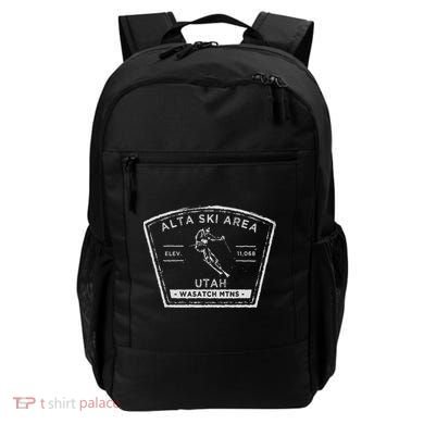 Alta Utah Snow Skiing Backpack