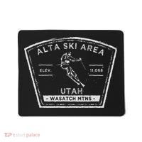 Alta Utah Snow Skiing Mousepad thumb 0