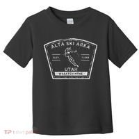 Alta Utah Snow Skiing Toddler T-Shirt thumb 0