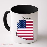 Arizona United States Map Coffee Mug thumb 0