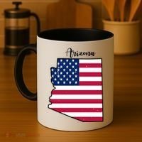 Arizona United States Map Coffee Mug thumb 4