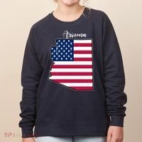 Arizona United States Map Women's Sweatshirt thumb 0