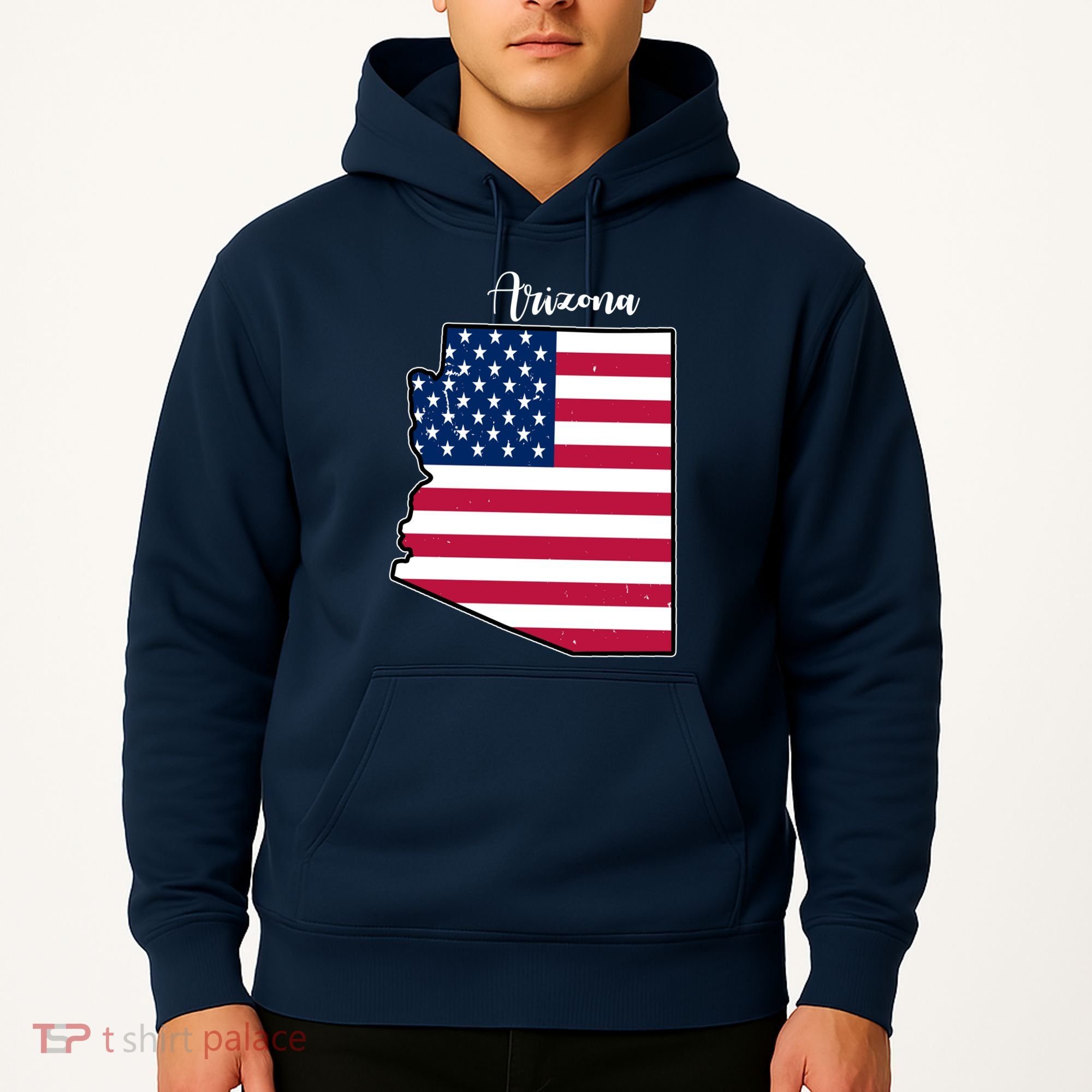 Arizona United States Map Hoodie