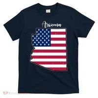 Arizona United States Map T-Shirt thumb 0