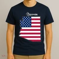 Arizona United States Map T-Shirt thumb 3