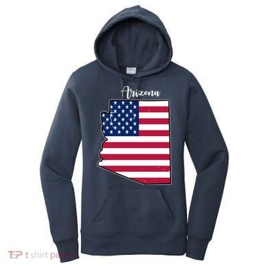 Arizona United States Map Women's Hoodie
