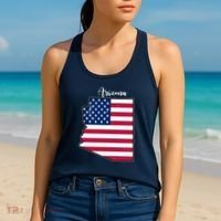 Arizona United States Map Women's Tank Top thumb 2