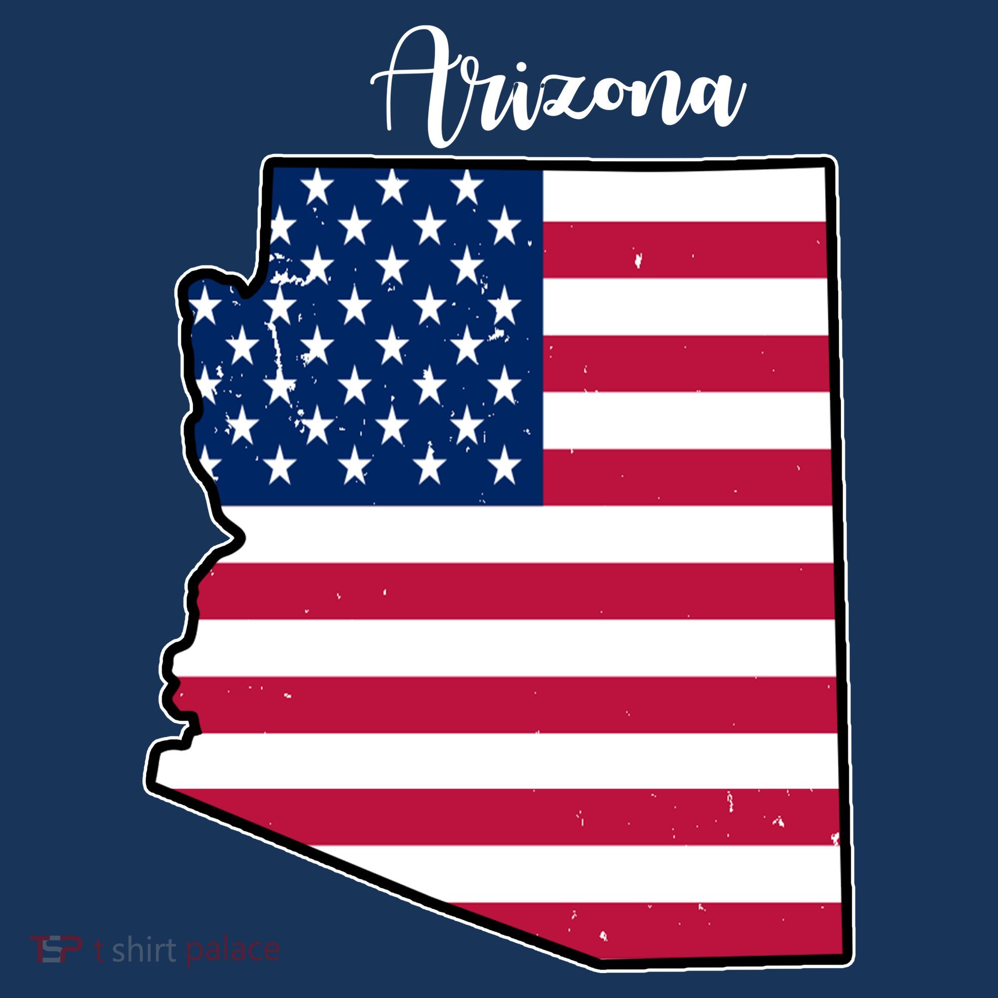 Arizona United States Map Hat
