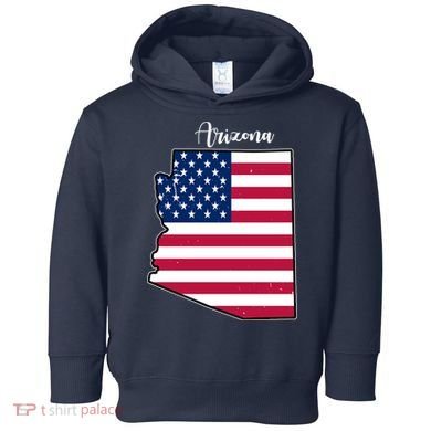 Arizona United States Map Toddler Hoodie